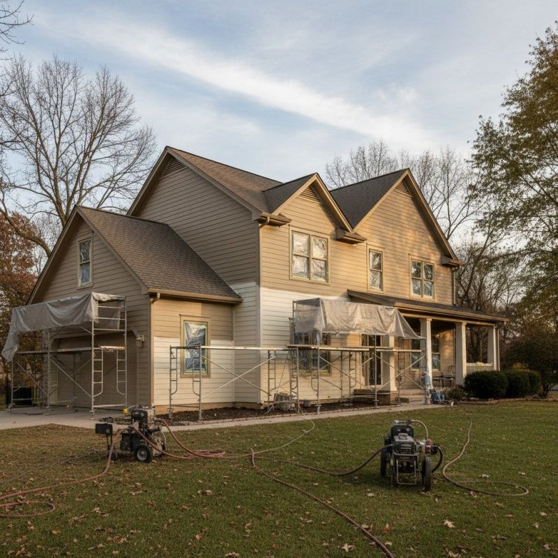 House Siding Painting in Longmont, CO